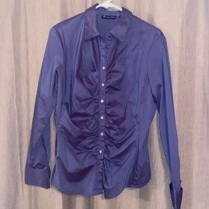 Ladies New York and co long sleeve dress shirt